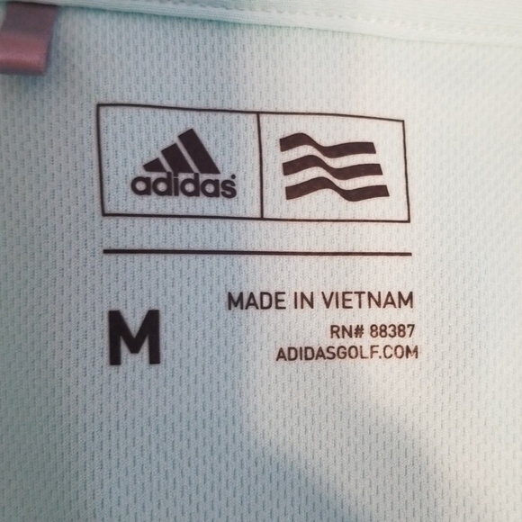 2 Mens Adidas Golf Shirts - Picture 3 of 4